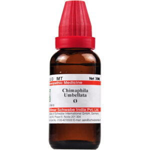 Medicines Mall - Willmar Schwabe India Chimaphila Umbellata (Q) (30 ML) Mother Tinctures / MT