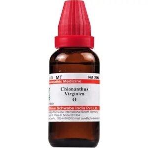 Medicines Mall - Willmar Schwabe India Chionanthus Virginica (Q) (30 ML) Mother Tinctures / MT