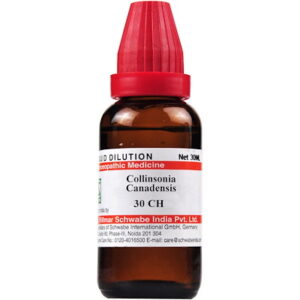 Medicines Mall - Willmar Schwabe India Collinsonia Canadensis (30CH) (100 ML) Dilutions