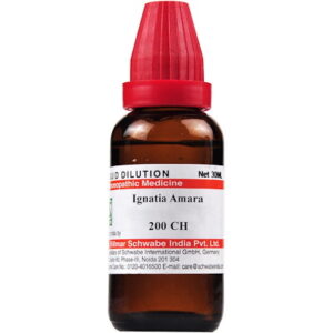 Medicines Mall - Willmar Schwabe India Ignatia Amara (200CH) (30 ML) Dilutions