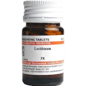 Medicines Mall - Willmar Schwabe India Lecithinum LATT (3X) (20 GM) Triturations / Homoeo Tablets