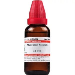 Medicines Mall - Willmar Schwabe India Mercurius Solubilis (30CH) (100 ML) Dilutions