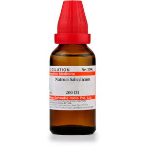 Medicines Mall - Willmar Schwabe India Natrum Salicylicum (200CH) (100 ML) Dilutions