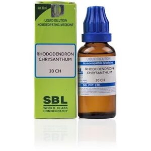 Medicines Mall - SBL Rhododendron Chrysanthum (30CH) (100 ML) Dilutions