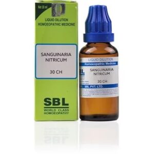 Medicines Mall - SBL Sanguinaria Nitrica (30CH) (30 ML) Dilutions